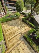 tuin wandelpad