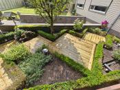 tuin wandelpad